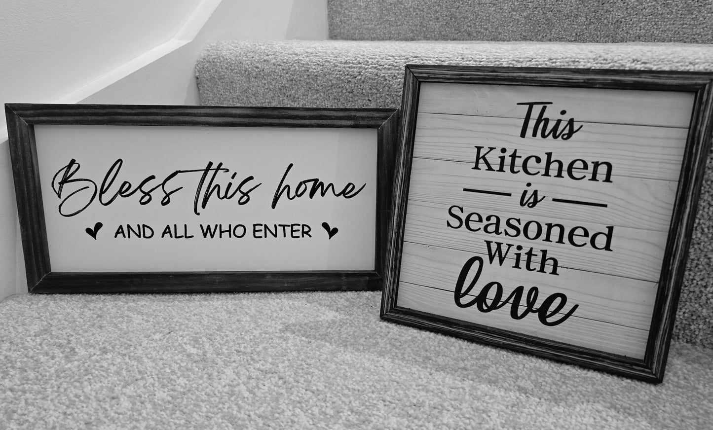 'The Kitchen is Seasoned with Love'
