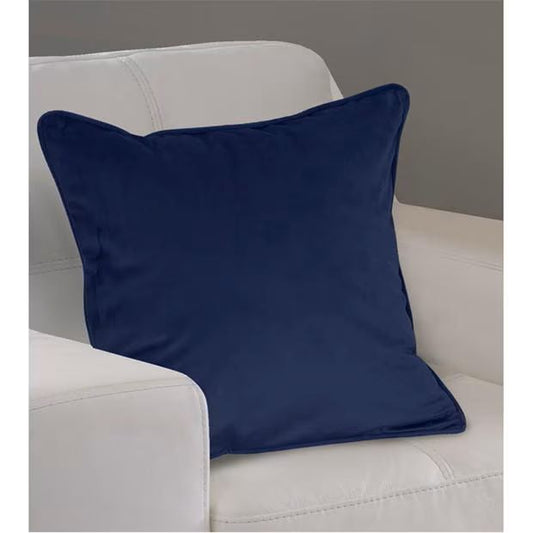 Navy Velour Cushion