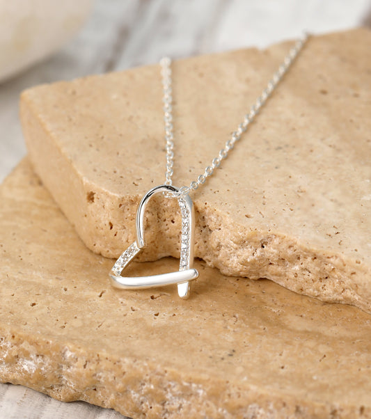 925 silver  heart necklace